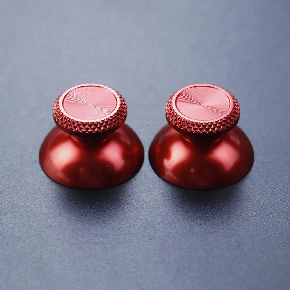 Aluminum Metal Joystick Thumbstick Caps | Premium Replacement Grip Covers for PS5 Controllers
