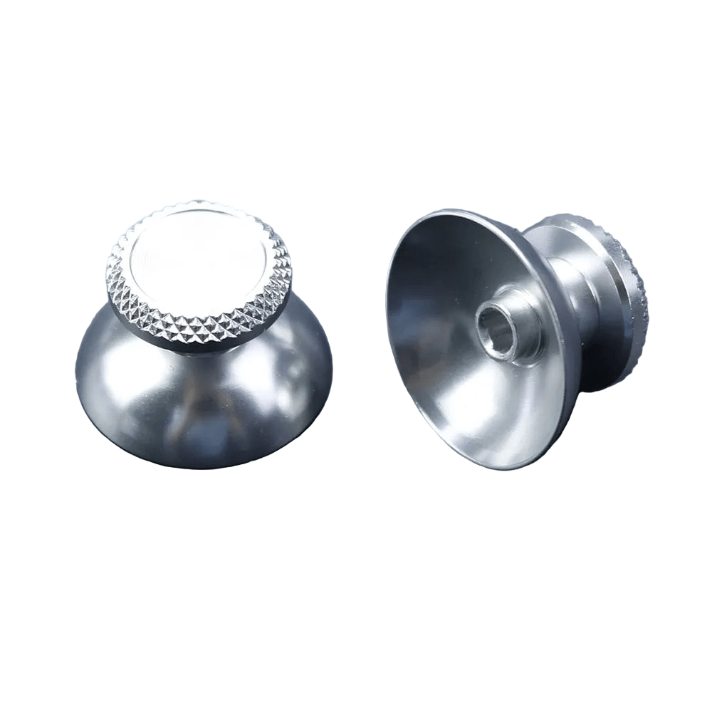 Aluminum Metal Joystick Thumbstick Caps | Premium Replacement Grip Covers for PS5 Controllers