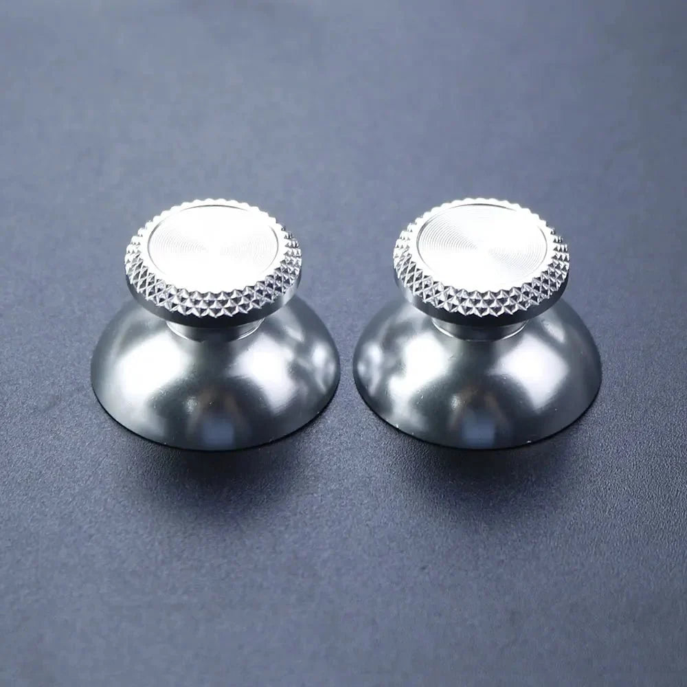 Aluminum Metal Joystick Thumbstick Caps | Premium Replacement Grip Covers for PS5 Controllers