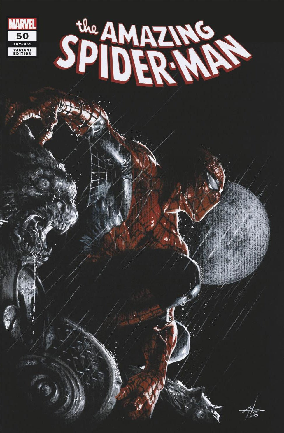 Amazing Spider-Man #50 Unknown Comics Dellotto Exclusive Var (10/14/2020)