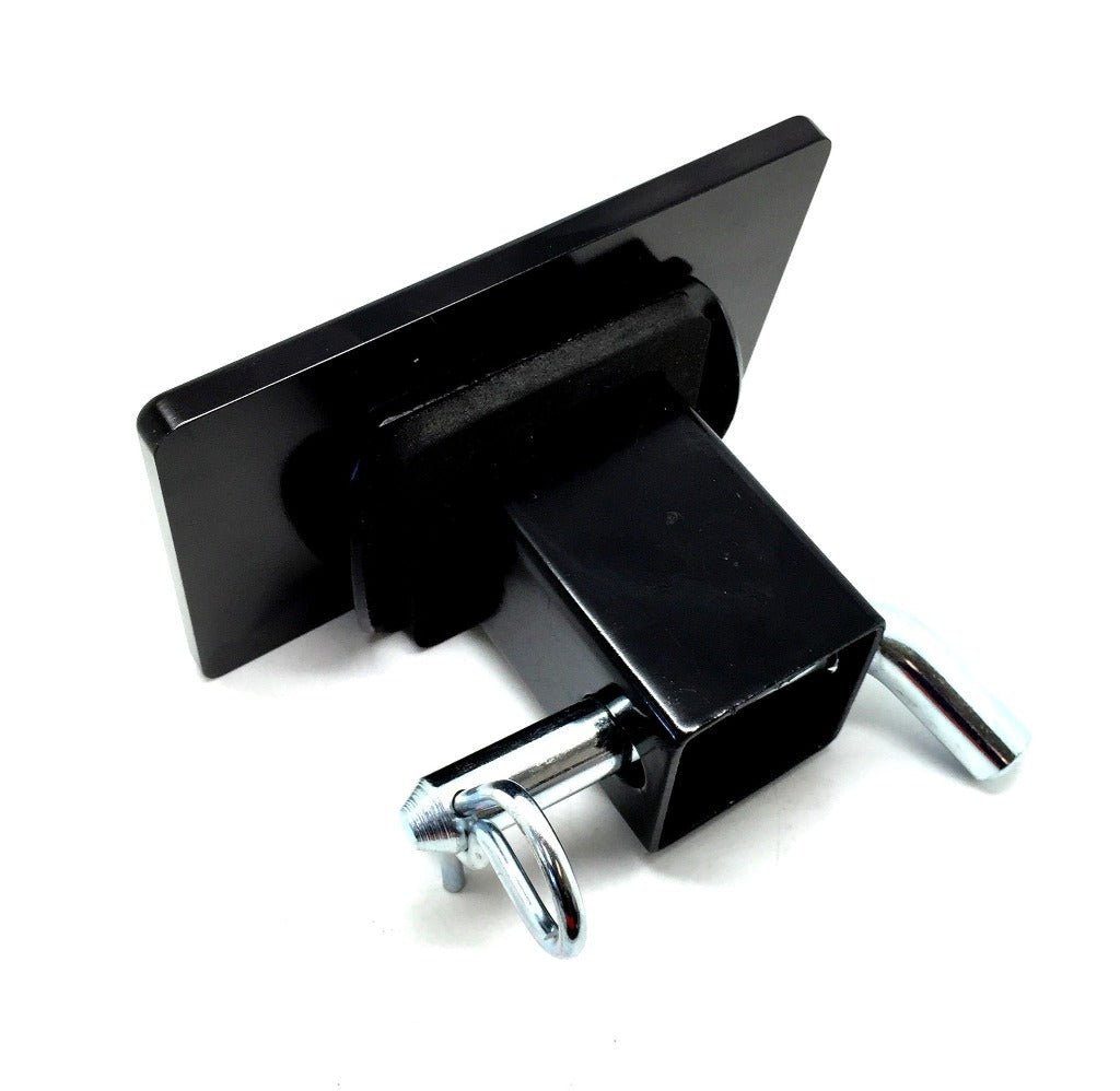 American Flag Waving Color with Punisher Hitch Cover