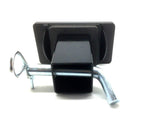 American Flag Waving Color with Punisher Hitch Cover