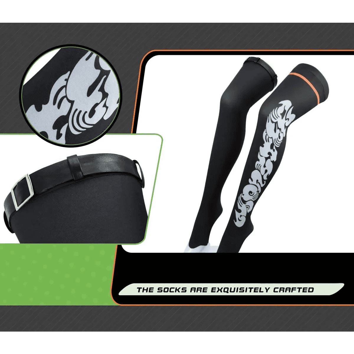 Anby Demara Cosplay Costume – Zenless Zone Zero Outfit with Props - S / Full Set(with wig)