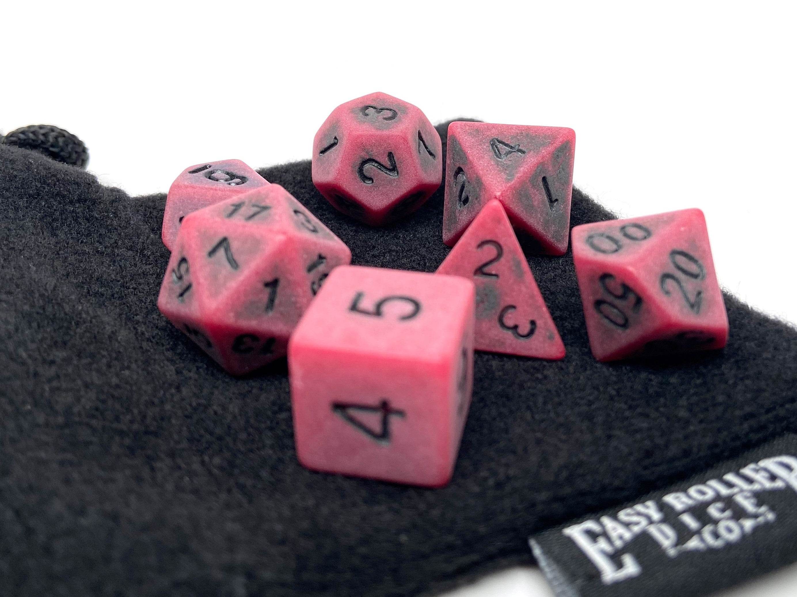 Ancient Brimstone Dice Collection - 7 Piece Set - 