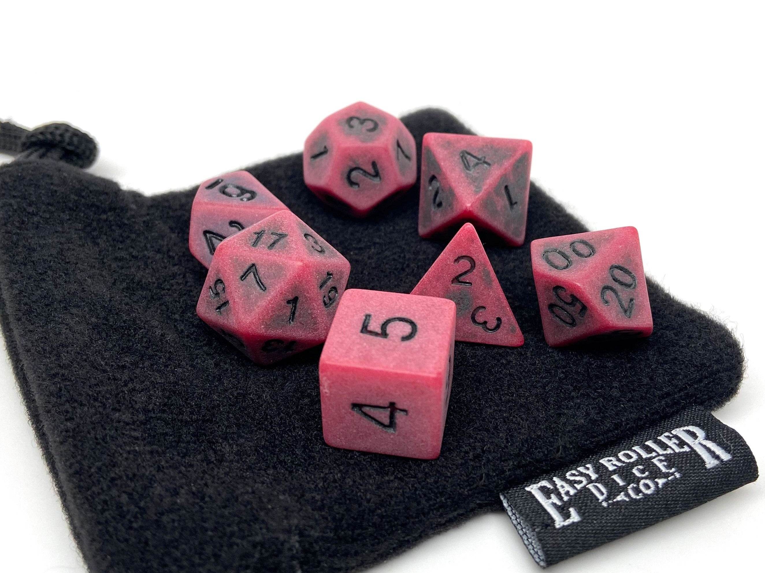 Ancient Brimstone Dice Collection - 7 Piece Set - 