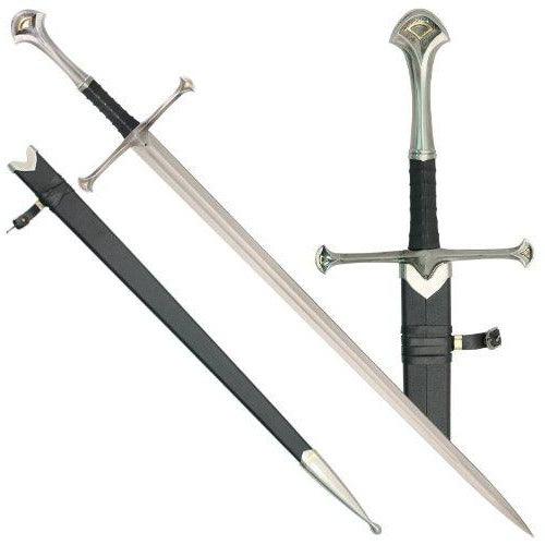 Anduril Elven Medieval Sword with Scabbard