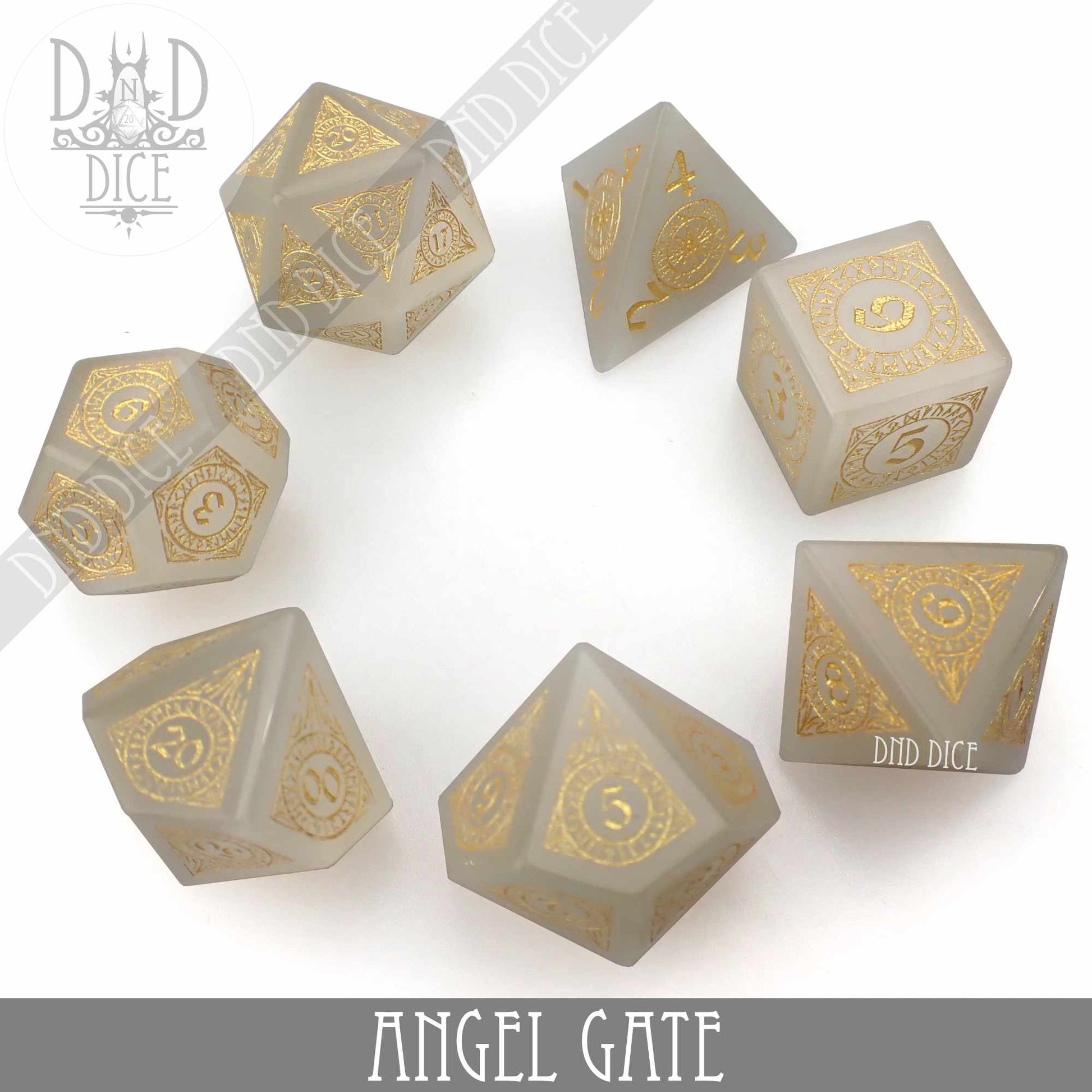 Angel Gate Cat's Eye Dice Set (Gift Box)