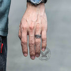 Angel Wing Stainless Steel Ring - Stainless Steel / 7
