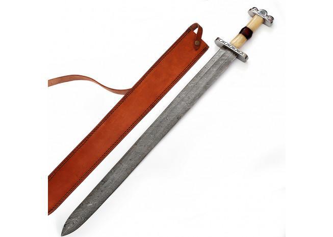 Anglo Saxon No Mans Land Damascus Battle Sword