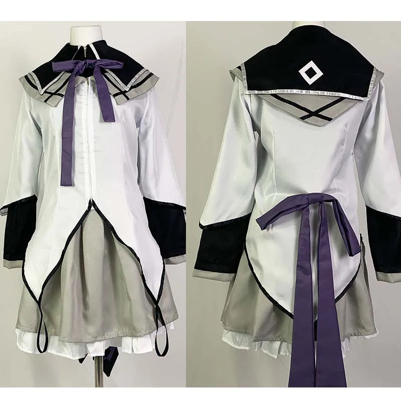 Anime Akemi Homura Cosplay Costume Fighting Uniform Stockings  Akemi Homura Outfits