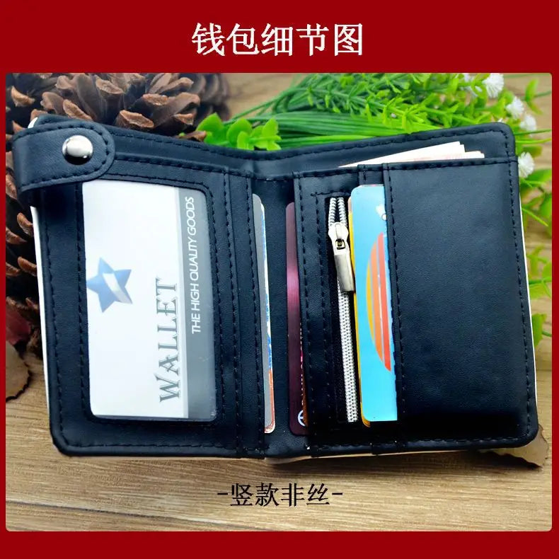 Anime Bocchi The Rock Gotoh Hitori Short Wallets Cute Ijichi Nijika Purse with Coin Pockets