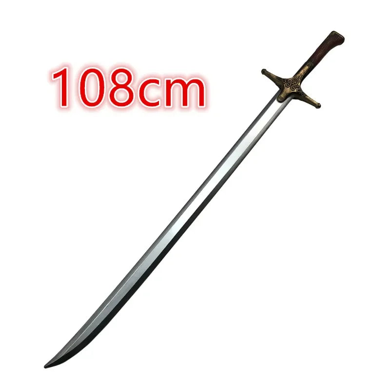 Anime cosplay 1:1 Geralt of Rivia sword New Exotic Beasts sword Weapon Prop Role Play PU Model Toy Prop 105cm