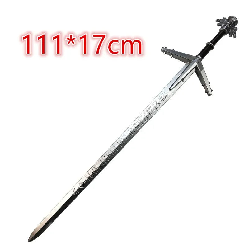 Anime cosplay 1:1 Geralt of Rivia sword New Exotic Beasts sword Weapon Prop Role Play PU Model Toy Prop 105cm