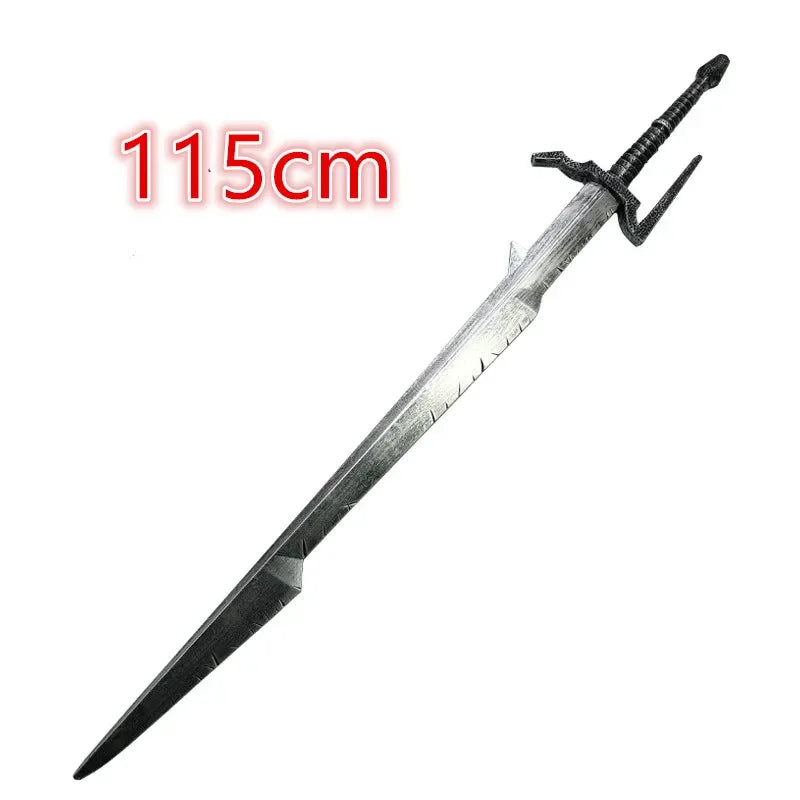 Anime cosplay 1:1 Geralt of Rivia sword New Exotic Beasts sword Weapon Prop Role Play PU Model Toy Prop 105cm