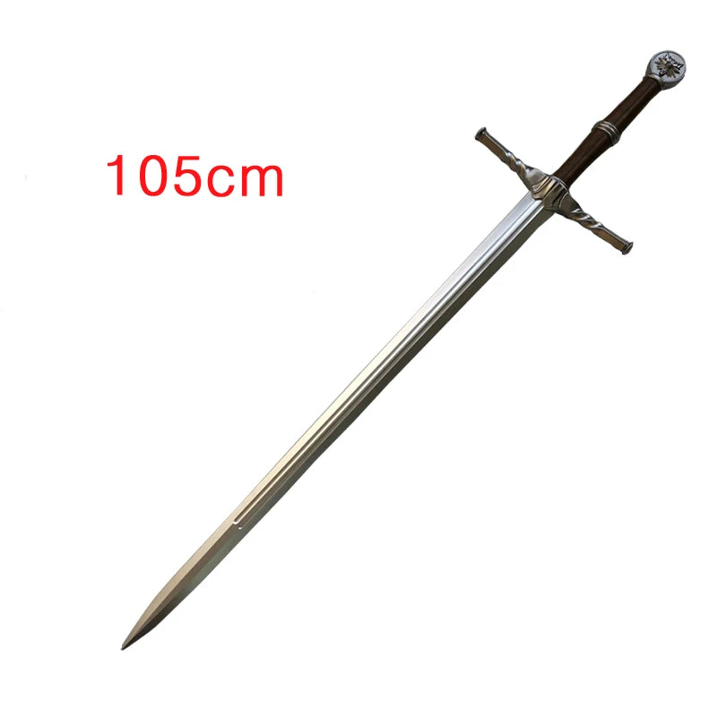 Anime cosplay 1:1 Geralt of Rivia sword New Exotic Beasts sword Weapon Prop Role Play PU Model Toy Prop 105cm