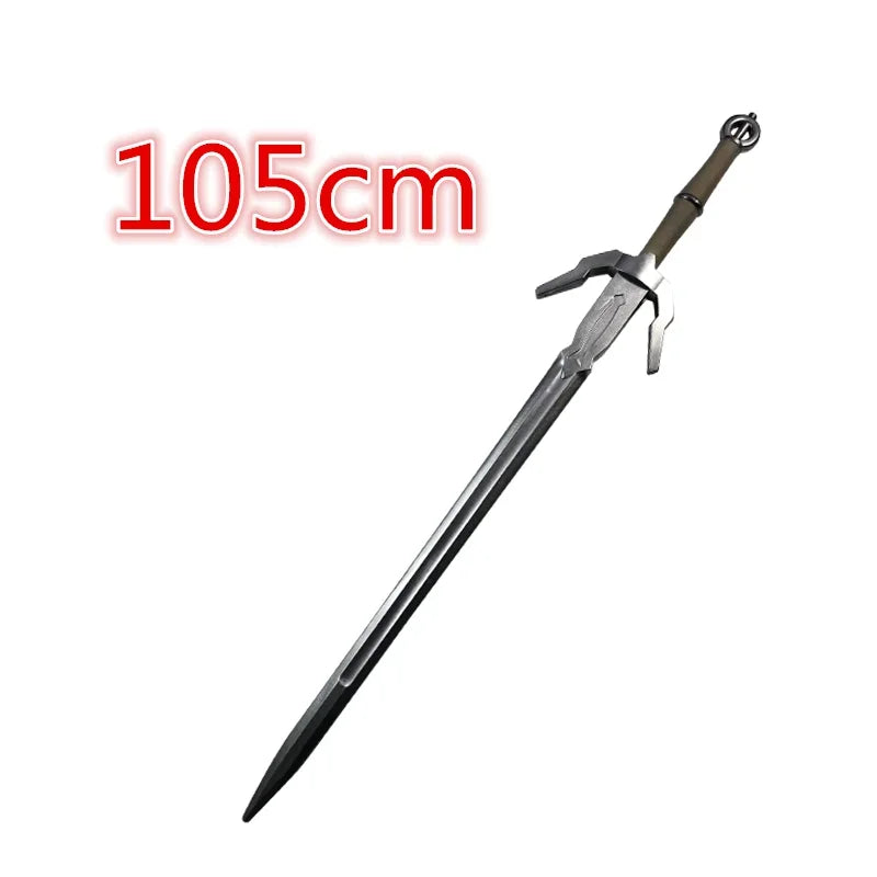 Anime cosplay 1:1 Geralt of Rivia sword New Exotic Beasts sword Weapon Prop Role Play PU Model Toy Prop 105cm