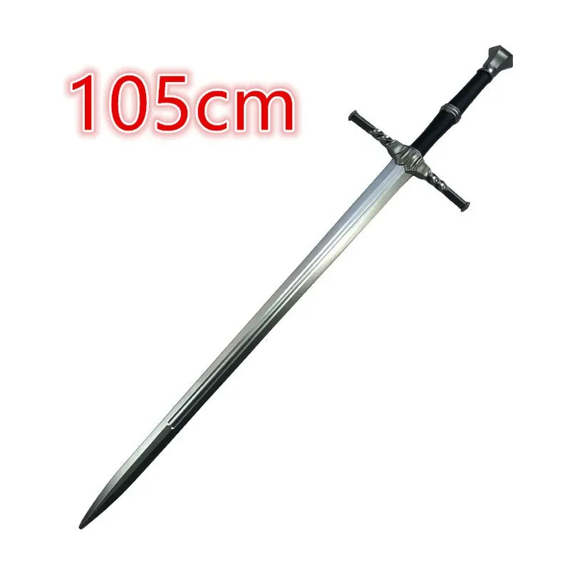 Anime cosplay 1:1 Geralt of Rivia sword New Exotic Beasts sword Weapon Prop Role Play PU Model Toy Prop 105cm