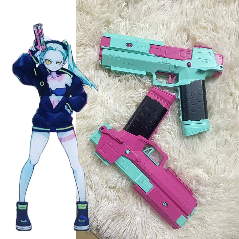 Anime Cyberpunk: Edgerunners Cosplay Rebecca Props Weapons