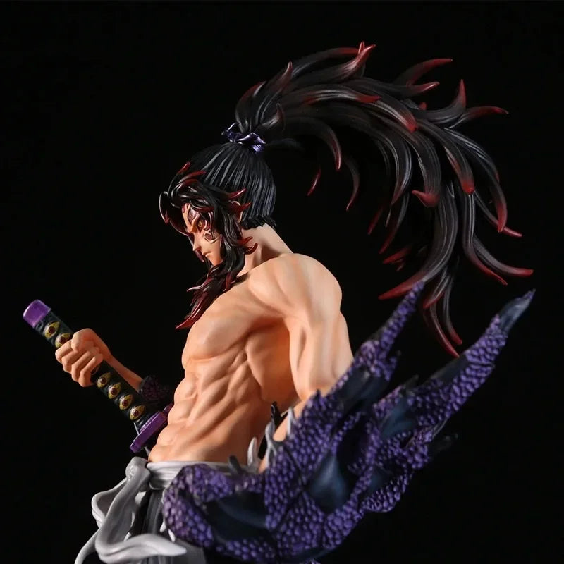 Anime Demon Slayer Figures Giyuutarou Daki Kokushibo Tsugikuni Yoriichi Douma Inosuke Kimetsu No Yaiba Action Figures Model Toys