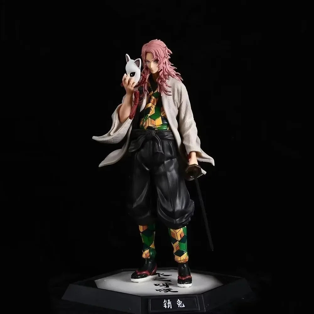 Anime Demon Slayer Figures Giyuutarou Daki Kokushibo Tsugikuni Yoriichi Douma Inosuke Kimetsu No Yaiba Action Figures Model Toys