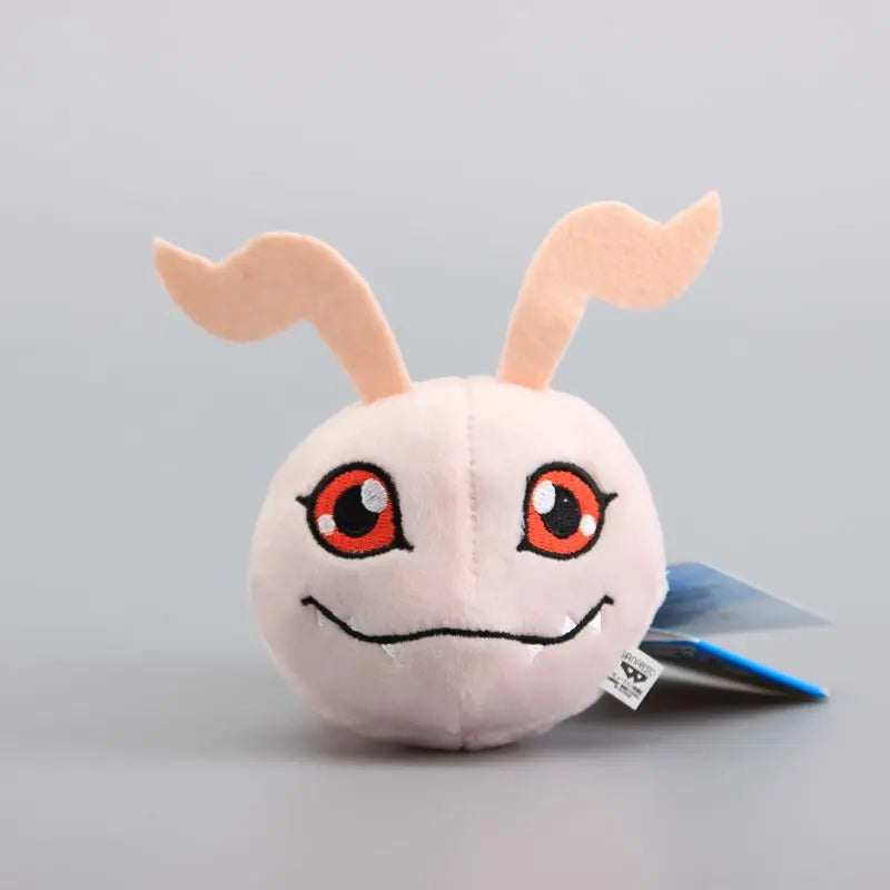 Anime Digimon Adventure Unicorn Koromon Plush Pendant Stuffed Soft Dolls Cute Small Keychain 4" 10 CM