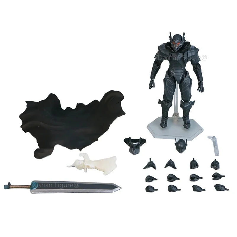 Anime Guts Figma Sp 046 Figures Ornaments Movable Collection 16cm Berserker Guts Action Figure Model Toys Child's Gifts