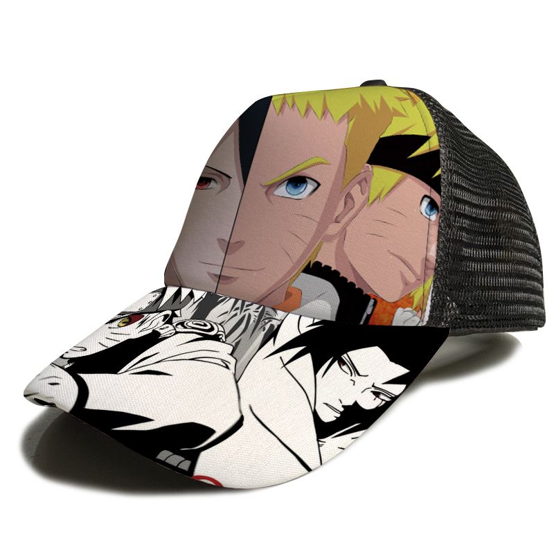 Anime Hat Naruto Luffy Demon Slayer Tanjiro Hat Student Men And Women Hip-hop Baseball Cap Sun Hat Trucker Hat