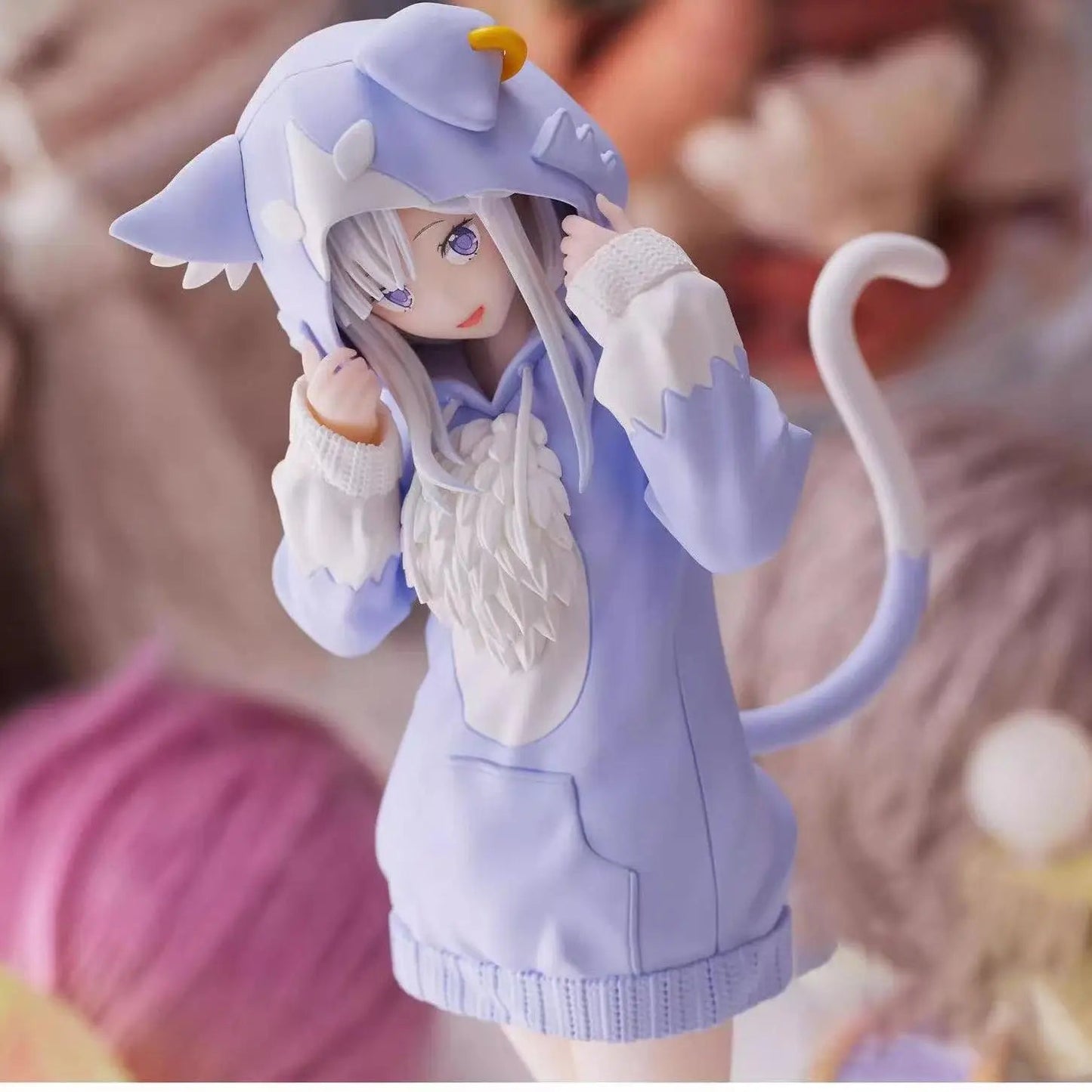 Anime Re:Life In A Different World From Zero kawaii Rem Figure Ram PVC Model Emilia Figurine Hobbies Toys for Birthday Gift