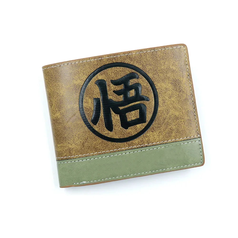 Anime Tokyo Ghoul Kaneki Ken Man Bifold Wallets Khaki Card Holders Coin Purse