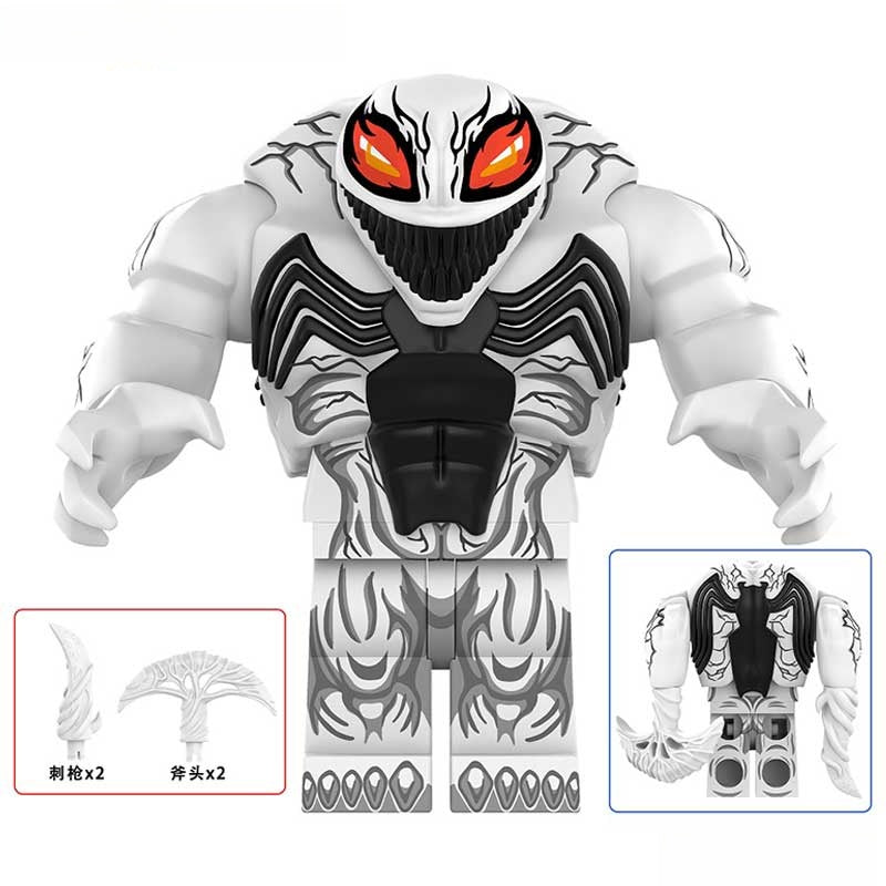 Anti-Venom Spider-Man Lego Minifigures Custom Toys 4