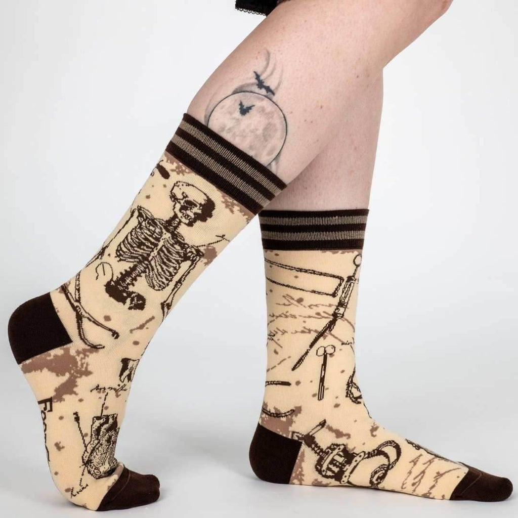 Antique Medical Crew Socks - 