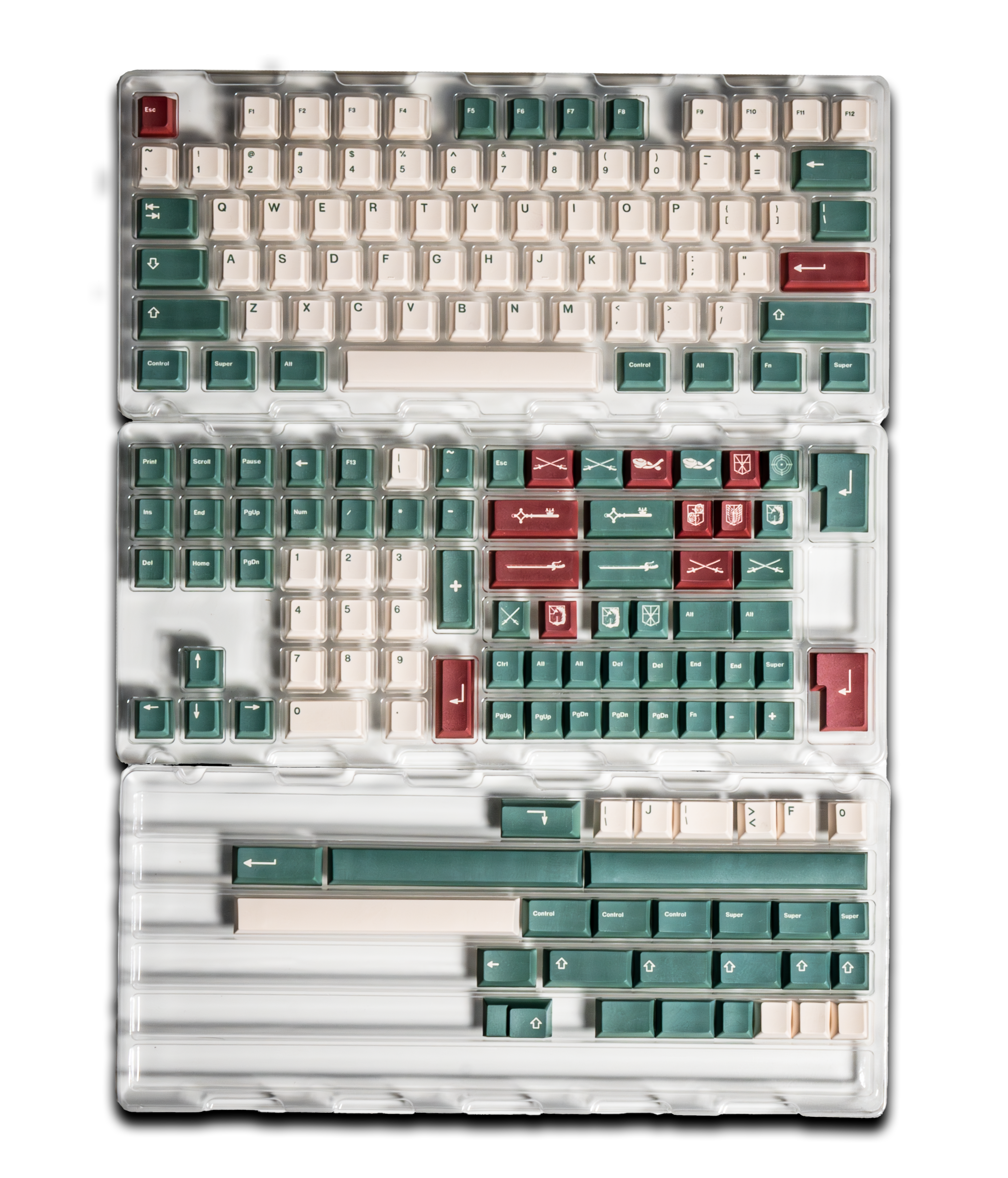 Attack on Titan PBT Keycaps