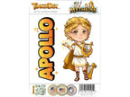 Apollo Sticker and Magnet – Phoebus Mythkins™ – Greek God of Music and Light | Waterproof & UV-Proof - Sticker / Mini