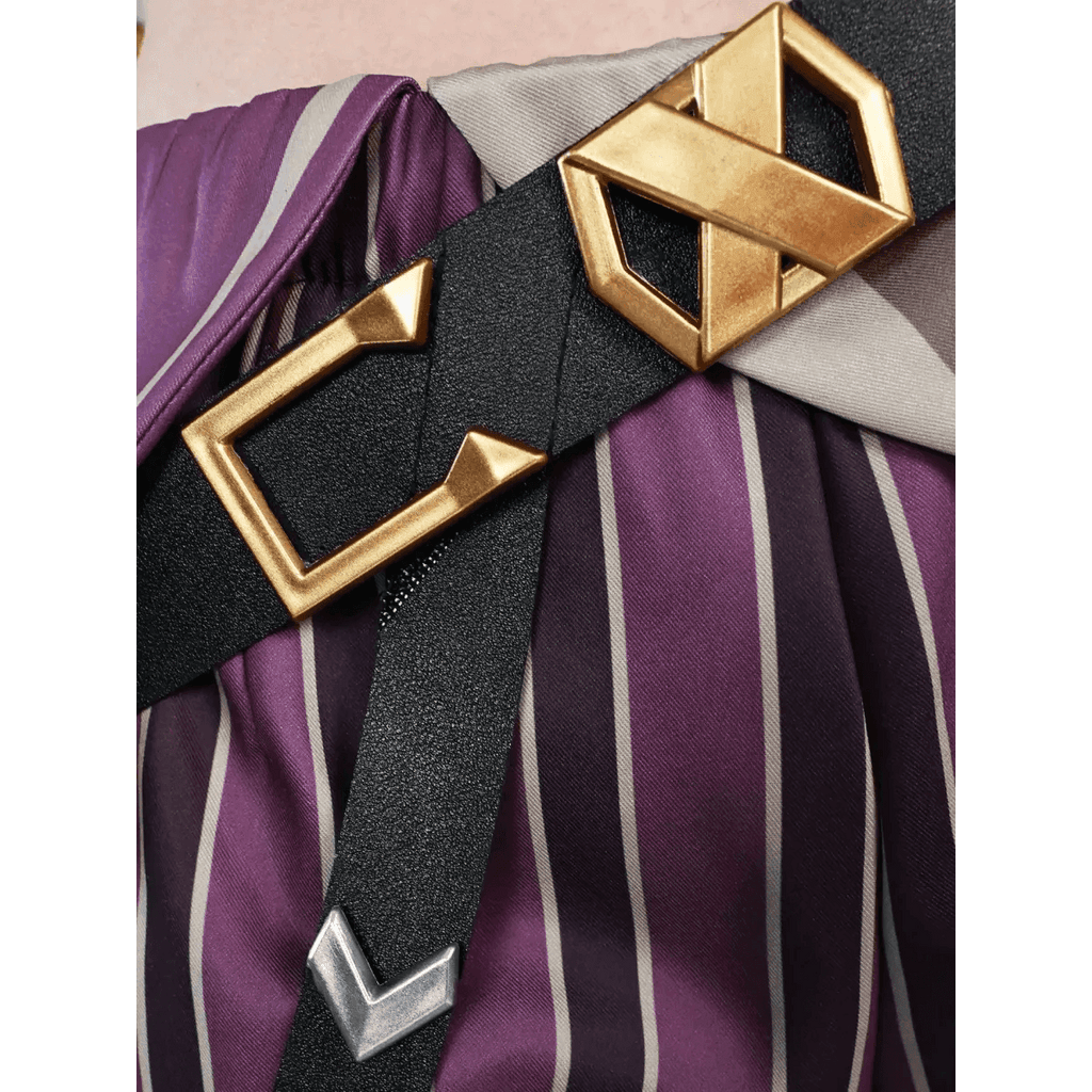 Arcane Jinx Cosplay Costume – LOL Season 2 Loli Outfit with Wig & Accessories - Costume Only / S