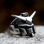 Armor Helmet Stainless Steel Ring - Stainless Steel / 7