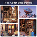 Book Nook Wizardi Miniature - Catching the Droplet Roombox Kit - 