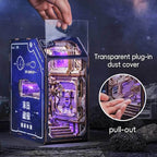 Book Nook Wizardi Miniature - Catching the Droplet Roombox Kit - 