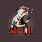 Wolf Girl - Unisex / Black / S