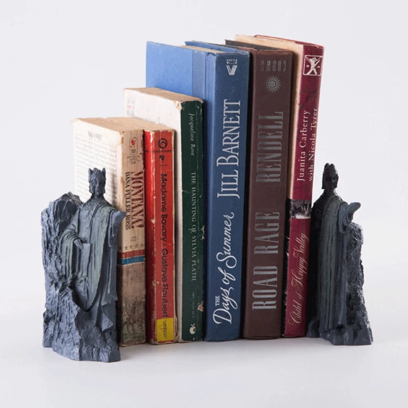 Art Sculptures Retro Bookends for Heavy Books Resin Book Stoppers Drop Shipping