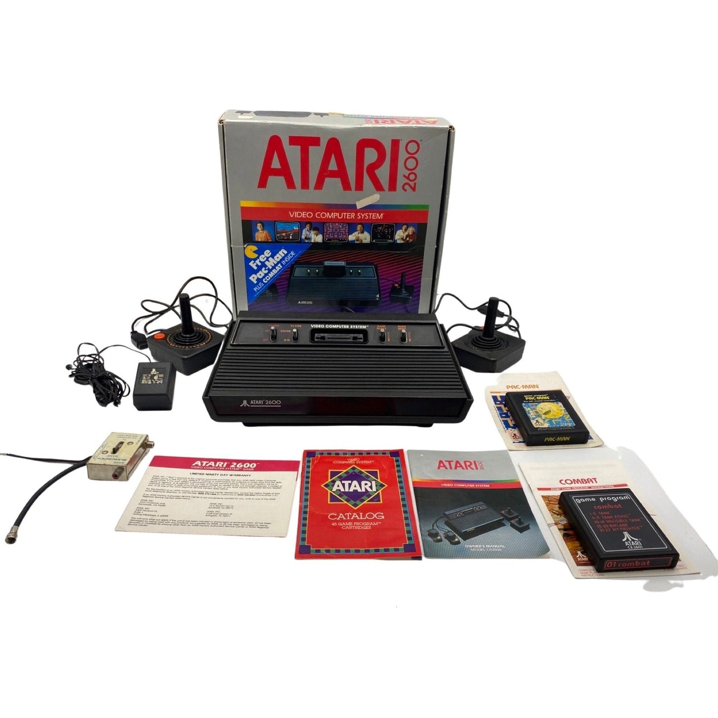 Atari 2600 (System-CIB) [Vadar] (CX-2600 CR)