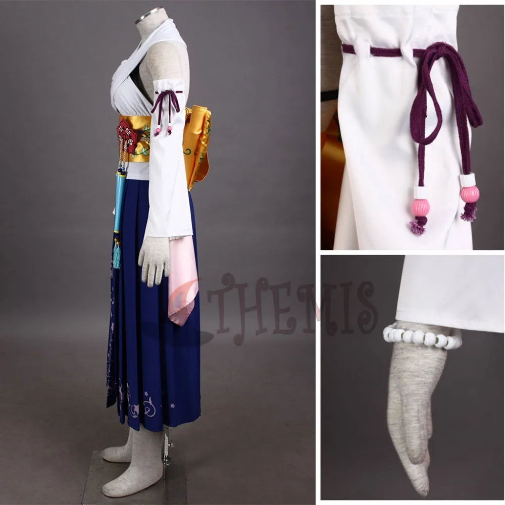 Athemis Final Fantasy Ten Yuna Cosplay Summoned Costume Outfit High Quality Same As Original Character Any Size