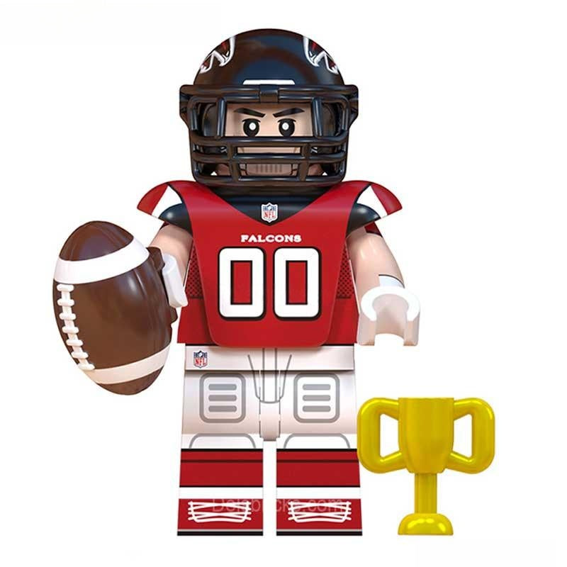 Atlanta Falcons NFL Football Teams Lego Minifigures Custom Toys