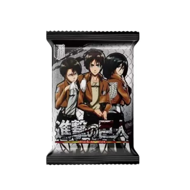 Attack On Titan Mikasa·Ackerman Eren Jaeger Two-dimensional animation peripheral surprise blind box brooch badge bag blind bag