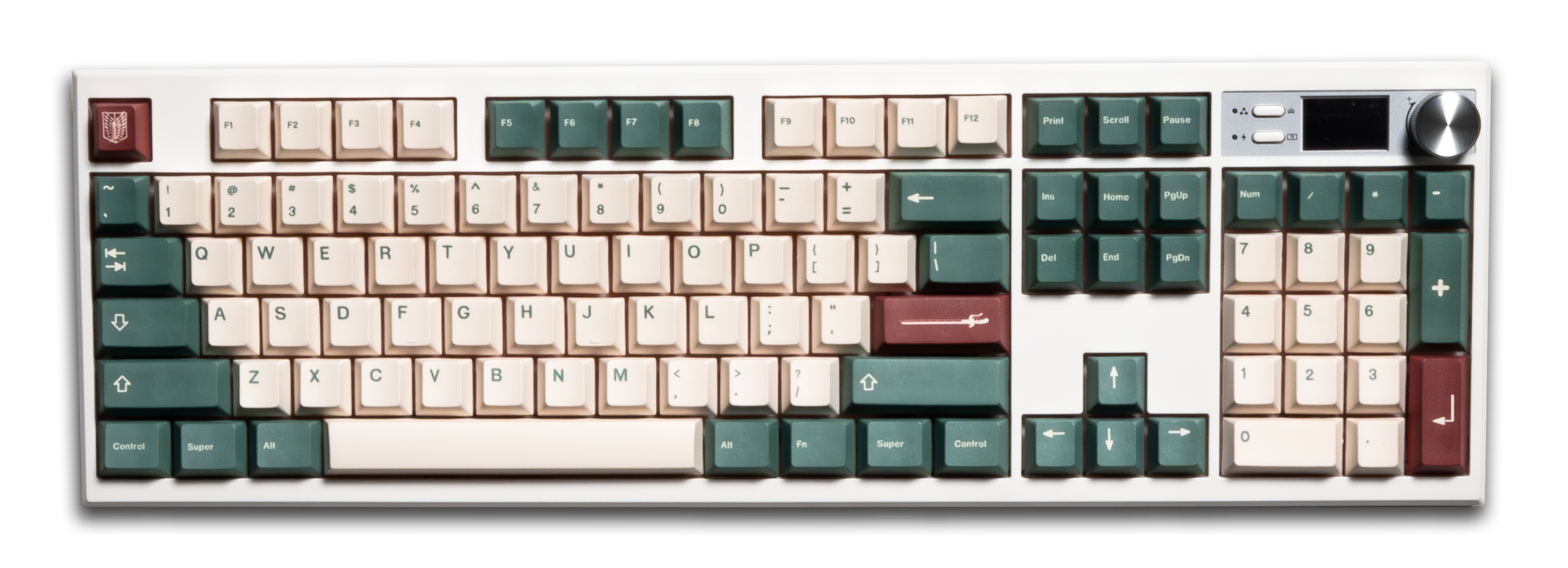 Attack on Titan PBT Keycaps