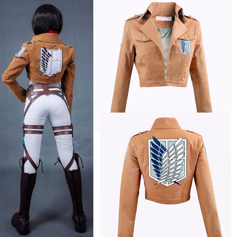 Attack on Titan Survey Corps Wings of Liberty men's and women's jackets