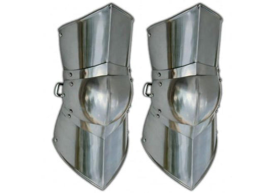 Authentic Battle Ready Greaves Leg Armor Large