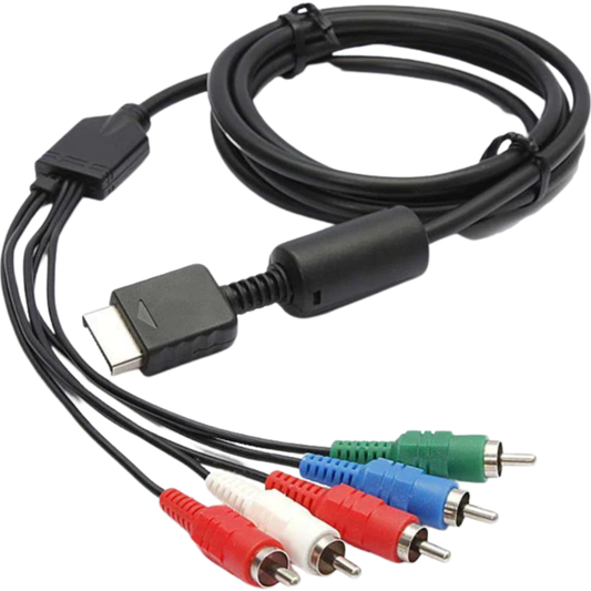 AV Component Cable for PS2 & PS3 Systems