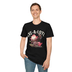 Axe-A-Lotl Funny Axolotl DnD T-Shirt