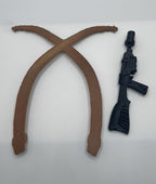 Vintage Star Wars 12 Inch Jawa Replacement REPRO Bandolier & Gun Set 1978 12” 8”