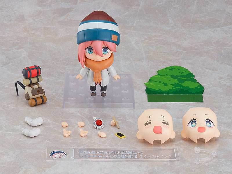 Laid-Back Camp Nendoroid 1623 Nadeshiko Kagamihara: Solo Camp Ver. Figure - 